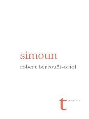 cover image of Simoun